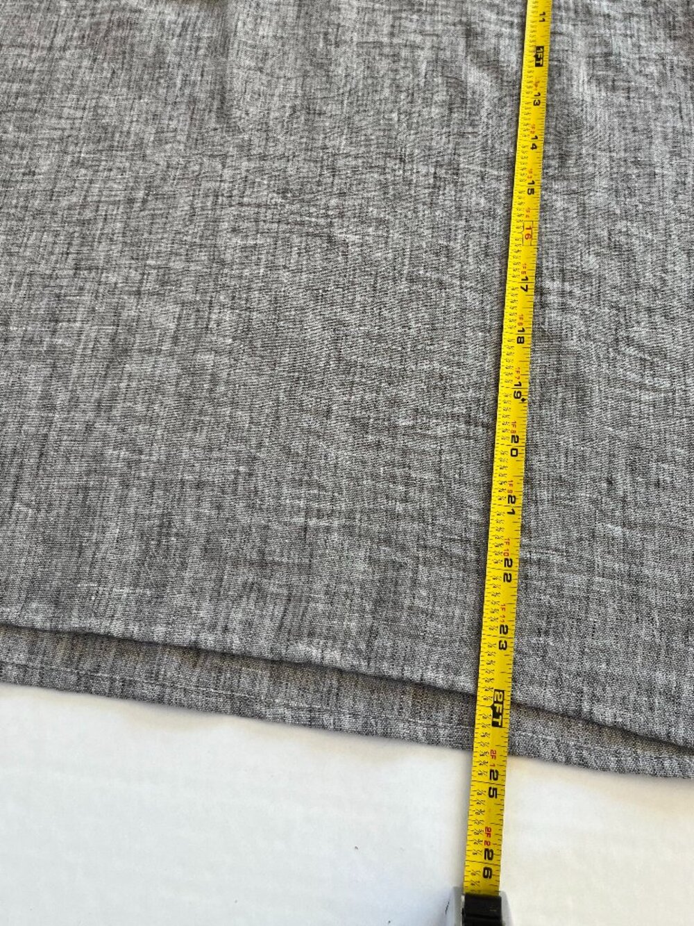 Joie Sz M Gray V Neck Top Pullover Blouse Kimono Boxy Fit Short Sleeve - Picture 6 of 8